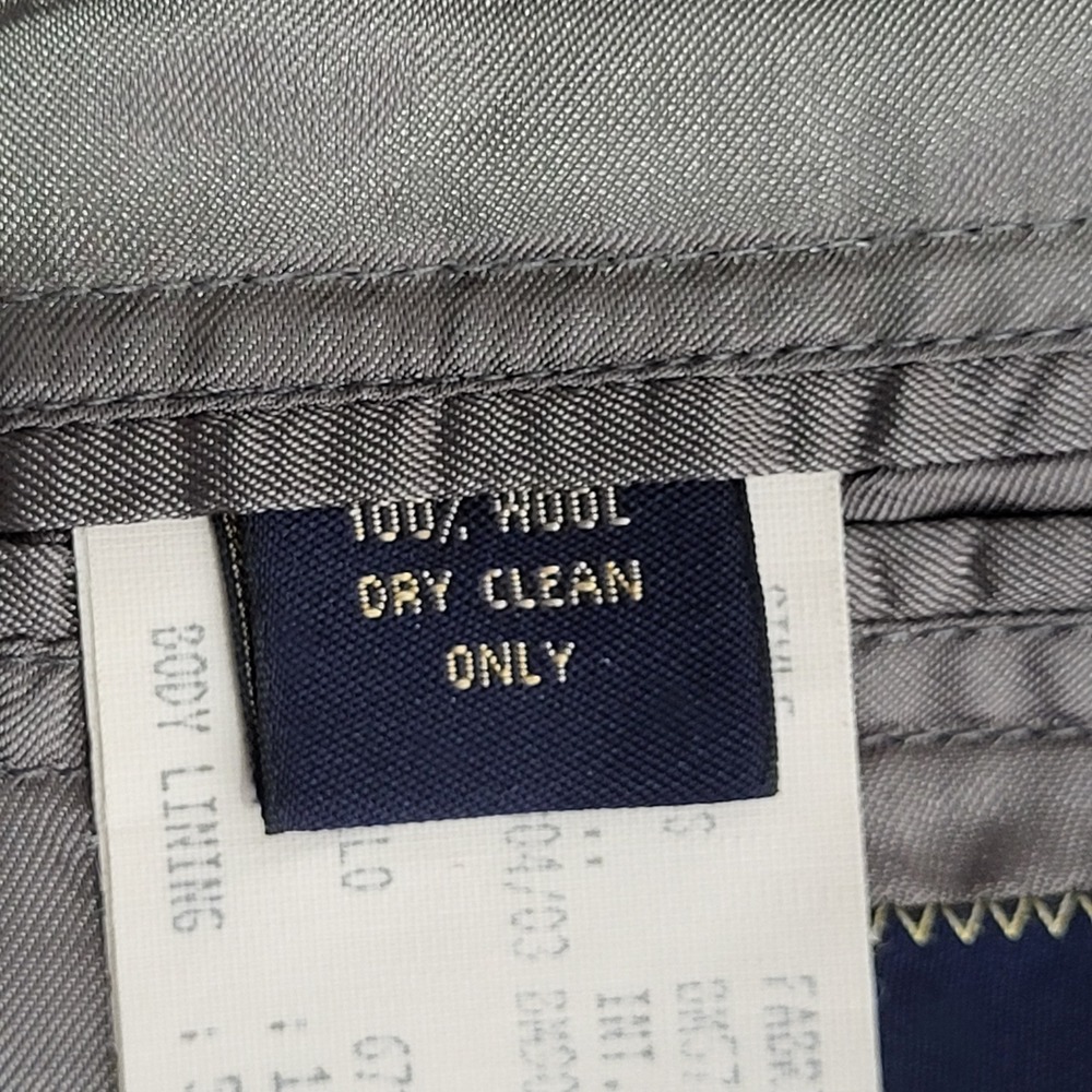 Brooks Brothers Blazer Mens 42R Brown Pinstripe Wool Sport Coat Old Money - Picture 8 of 14